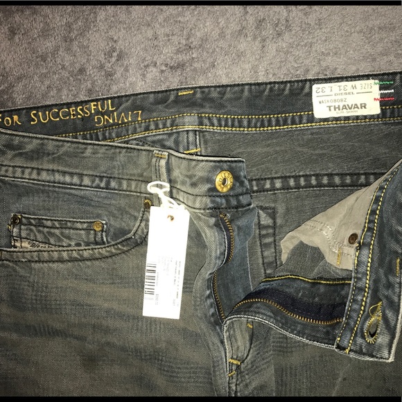 Diesel Jeans. Thavar slim/straight made in Italy. - Picture 1 of 8